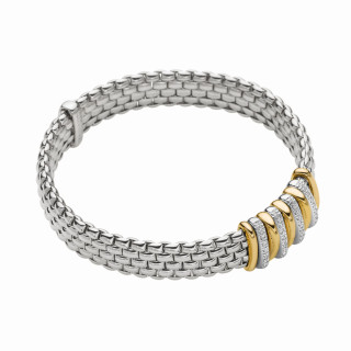 Weißgold, Armschmuck, FOPE Panorama Flex'it Armband, Ref: 58804BX_BB_B_GBX_0XL