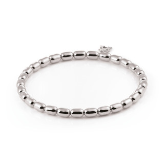 Weißgold, Armschmuck, Al Coro Stretchy Armband, Ref: A204W