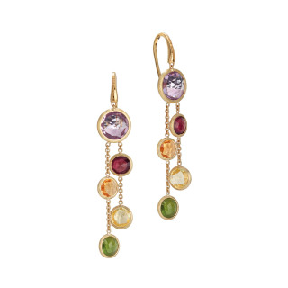 Gelbgold, Ohrringe, Marco Bicego Jaipur Color Ohrhänger, Ref: OB1290_MIX01_Y_02