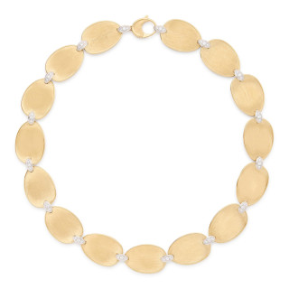 Gelbgold, Halsschmuck, Marco Bicego Lunaria Diamonds Collier, Ref: CB2636_B_YW_Q6