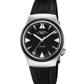 Herrenuhr, Mühle Glashütte S.A.R. Mission-Timer Titan, Ref: M1-51-03-KB