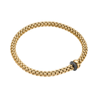 Gelbgold, Armschmuck, FOPE Solo Flex'it Armband, Ref: 62406BX_PN_G_1GX_00S