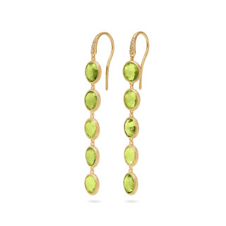 Gelbgold, Ohrringe, Marco Bicego Jaipur Color Ohrhänger, Ref: OB1966-AB_PR01_Y_02
