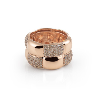 Roségold, Ringe, Al Coro La Piazza Ring, Ref: NR453BDR