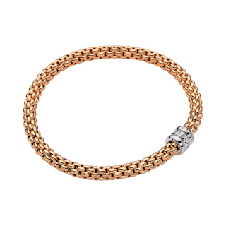 Roségold, Armschmuck, FOPE Solo Flex'it Armband, Ref: 62106BX_BB_R_BBB_0XL