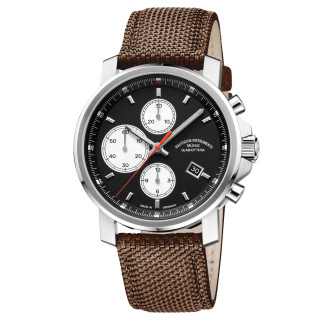 Damen- und Herrenuhr, Mühle Glashütte 29er Chronograph, Ref: M1-25-43-CB-III