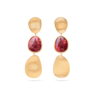 Gelbgold, Ohrringe, Marco Bicego Lunaria Color Ohrhänger, Ref: OB1466_TUL01_Y_02