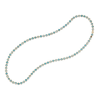 Gelbgold, Halsschmuck, Marco Bicego Jaipur Color Halskette, Ref: CB2985_TP01_Y_02