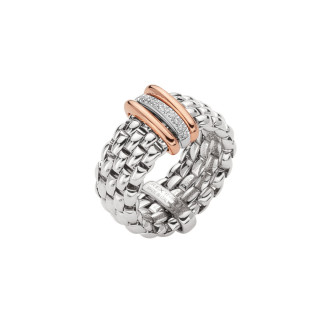 Weißgold, Ringe, FOPE Panorama Flex'it Ring, Ref: 58704AX_BB_B_RBR_0XL