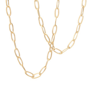 Gelbgold, Halsschmuck, Marco Bicego Jaipur Link Halskette, Ref: CB2669__Y_02
