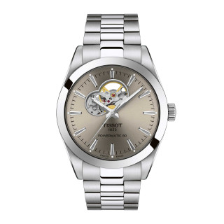 Herrenuhr, Tissot Gentleman Open Heart 40mm, Ref: T127.407.11.081.00