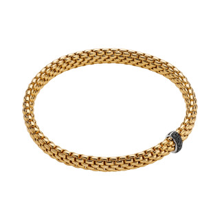 Gelbgold, Armschmuck, FOPE Vendôme Flex'it Armband, Ref: 56002BX_BN_G_X1X_00S