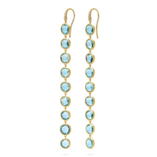 Gelbgold, Ohrringe, Marco Bicego Jaipur Color Ohrhänger, Ref: OB1967-AB_TP01_Y_02