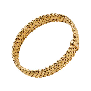 Gelbgold, Armschmuck, FOPE Panorama Flex'it Armband, Ref: 01M04BX_BB_G_XGX_0XS