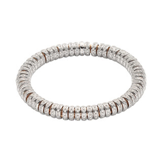 Roségold &amp;amp; Weißgold, Armschmuck, FOPE Eka Flex'it Armband mit Diamantpavé, Ref: 62906BX_PB_R_XBX_00S