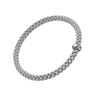 Weißgold, Armschmuck, FOPE Solo Flex'it Armband, Ref: 01M06BX_BN_B_XBX_00S