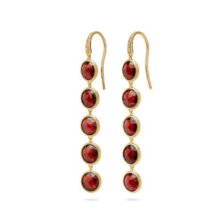 Gelbgold, Ohrringe, Marco Bicego Jaipur Color Ohrhänger, Ref: OB1966-AB_RG01_Y_02