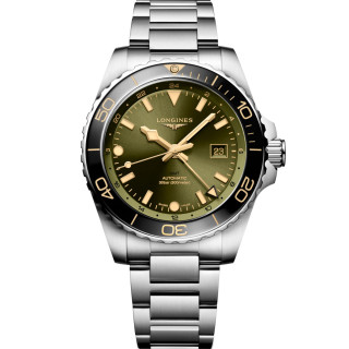 Herrenuhr, Longines HYDROCONQUEST GMT, Ref: L3.890.4.06.6