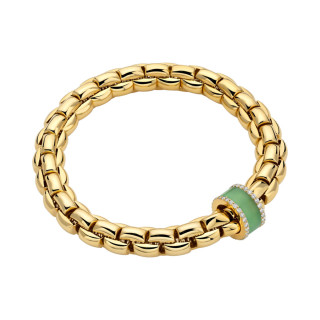 Gelbgold, Armschmuck, FOPE Eka Flex'it Armband, Ref: 60811BX_BY_G_XGX_0XS