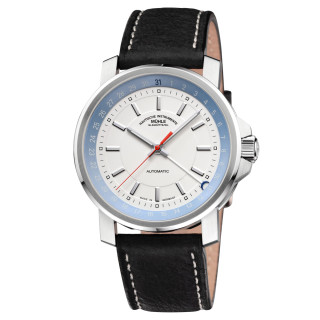 Damen- und Herrenuhr, Mühle Glashütte 29er Zeigerdatum, Ref: M1-25-32-LB