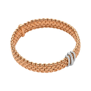 Roségold, Armschmuck, FOPE Panorama Flex'it Armband, Ref: 58704BX_PB_R_BBB_00S