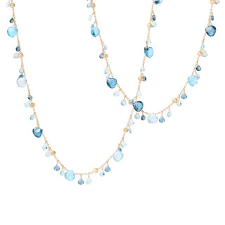 Gelbgold, Halsschmuck, Marco Bicego Paradise Halskette, Ref: CB2585_TP01_Y