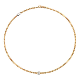 Gelbgold, Halsschmuck, FOPE Eka Flex'it Halskette, Ref: 73001CX_PB_G_XBX_050