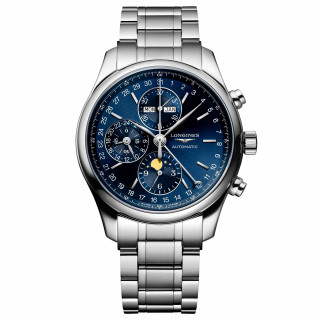 Herrenuhr, Longines LONGINES MASTER COLLECTION CHRONO MOONPHASE, Ref: L2.773.4.92.6