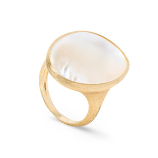 Gelbgold, Ringe, Marco Bicego Lunaria Color Ring, Ref: AB564_MPW_Y_02_54