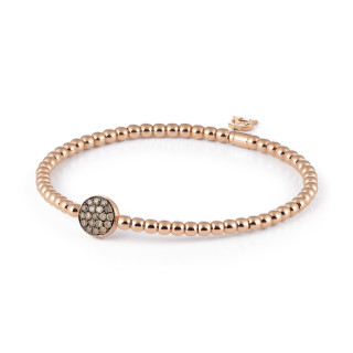 Roségold, Armschmuck, Al Coro Stretchy Armband, Ref: A150BWR