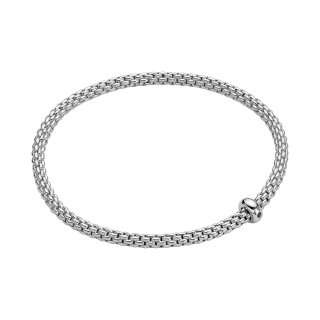 Weißgold, Armschmuck, FOPE Prima Flex'it Armband, Ref: 01M08BX_BN_B_XBX_0XL