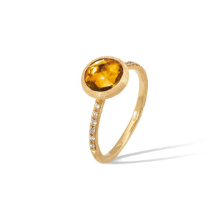 Gelbgold, Ringe, Marco Bicego Jaipur Color Ring, Ref: AB632-B_QG01_Y_02_56