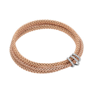 Roségold, Armschmuck, FOPE Prima Flex'it Armband, Ref: 75108BX_PB_R_XBX_00S