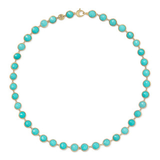 Gelbgold, Halsschmuck, Marco Bicego Jaipur Color Halskette, Ref: CB2975_TU01_Y_02
