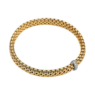 Gelbgold, Armschmuck, FOPE Vendôme Flex'it Armband, Ref: 56002BX_BB_G_XBX_0XS