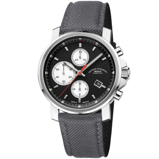 Damen- und Herrenuhr, Mühle Glashütte 29er Chronograph, Ref: M1-25-43-CB-V
