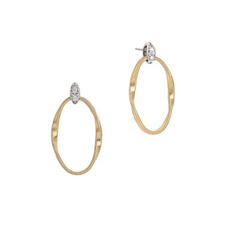Gelbgold, Ohrringe, Marco Bicego Marrakech Onde Ohrringe, Ref: OG367_B_YW_M5
