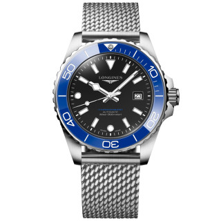 Damen- und Herrenuhr, Longines HYDROCONQUEST, Ref: L3.788.4.90.6