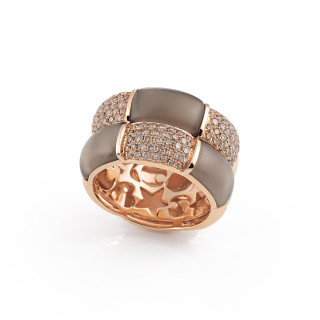 Roségold, Ringe, Al Coro La Piazza Ring, Ref: NR568SQR