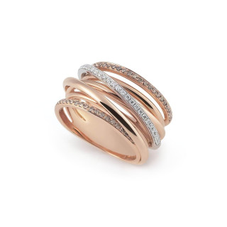 Rotgold, Ringe, Al Coro Serenata Ring, Ref: R6405BD
