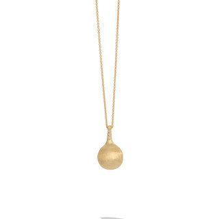 Gelbgold, Halsschmuck, Marco Bicego Afrika Anhänger mit Halskette, Ref: CB2493_B_Y_02