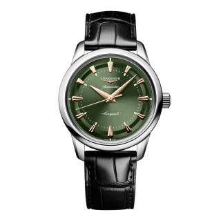 Damen- und Herrenuhr, Longines CONQUEST HERITAGE, Ref: L1.649.4.02.2