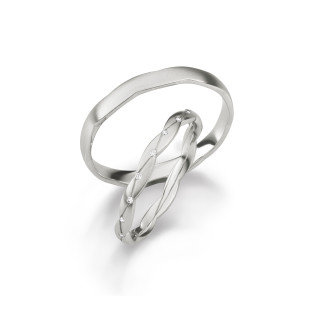 Weißgold, Ringe, Max Kemper Trauringe, Ref: 70422-000-70422-030