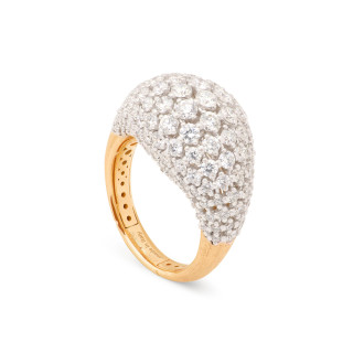 Gelbgold &amp;amp; Weißgold, Ringe, Marco Bicego Africa Alta Ring, Ref: AB659 B YW