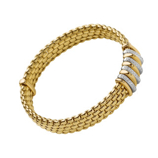 Gelbgold, Armschmuck, FOPE Panorama Flex'it Armband, Ref: 58804BX_BB_G_GBX_00L