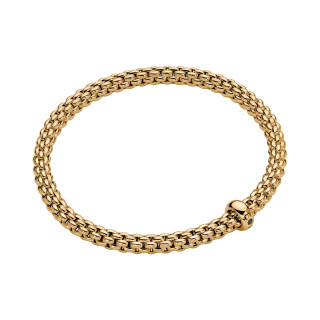Gelbgold, Armschmuck, FOPE Solo Flex'it Armband, Ref: 01M06BX_BN_G_XGX_00S