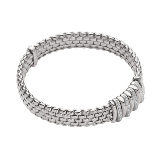 Weißgold, Armschmuck, FOPE Panorama Flex'it Armband, Ref: 58804BX_BB_B_BBX_00L