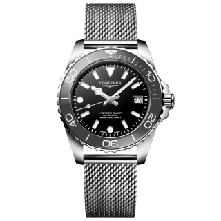 Damen- und Herrenuhr, Longines HYDROCONQUEST, Ref: L3.779.4.70.6