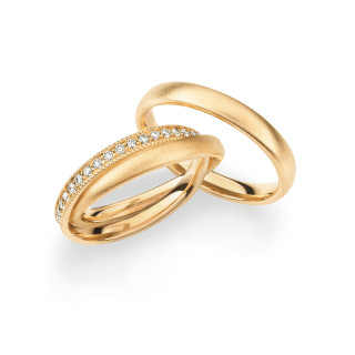 Roségold, Ringe, Max Kemper Trauringe, Ref: 30307-000-30307-035
