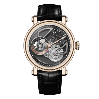Damen- und Herrenuhr, Speake-Marin Dual Time Red Gold, Ref: 424209250